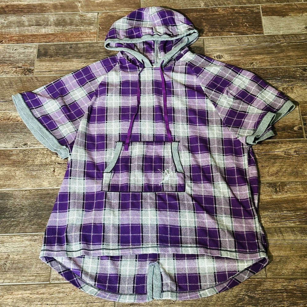 Disney - Tinker Bell - Tink - Short Sleeve Hoodie - Women's XL Purple Pullover